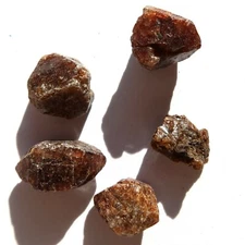 5 Zircon Crystals from Zomba Plateau, Malawi  October Birthstone  Zirlot5