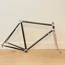 Look TVT Carbon Lugged Frameset 55cm Vintage Road Bike 700c