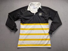 Portsmouth Rugby FC 1886 home jersey size 38-40in black shirt