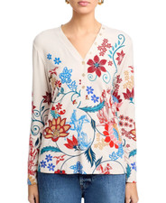 BNWT Johnny Was The Janie Favorite Long Sleeve Button Henley Tee Prazer L 138