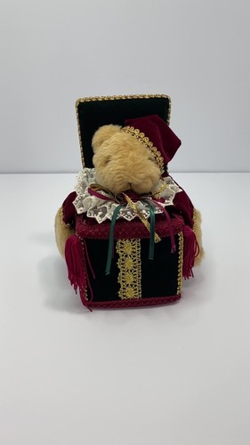 Boyds Bär animierte Wickelspieluhr Vintage Plüschtier Stofftier funktionstüchtig RAR - Video 1 von 1