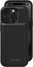 Mophie Juice Pack Slim Protective Charging Black Case - iPhone 15 Pro