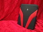 <!--F#f_0-->GENUINE Ferrari Tablet wallet black with red stripes P/N 70004636<!--F/-->