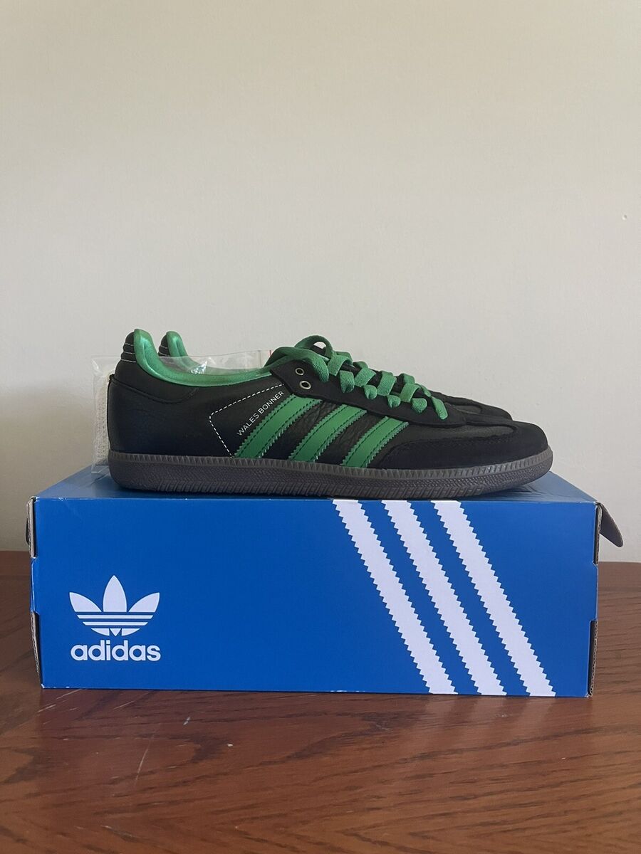 adidas Samba x Wales Bonner Black Green 2021 / US Men's Size adidas Samba x Wales Bonner Black Green 2021 / US Men's Size