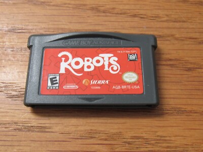 Robots Nintendo Game Boy Advance GBA Cartridge Only EXCELLENT! 