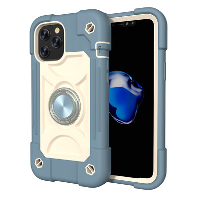 Case For iPhone 15 Plus 13 Pro Heavy Duty Shockproof Rugged Phone Cover