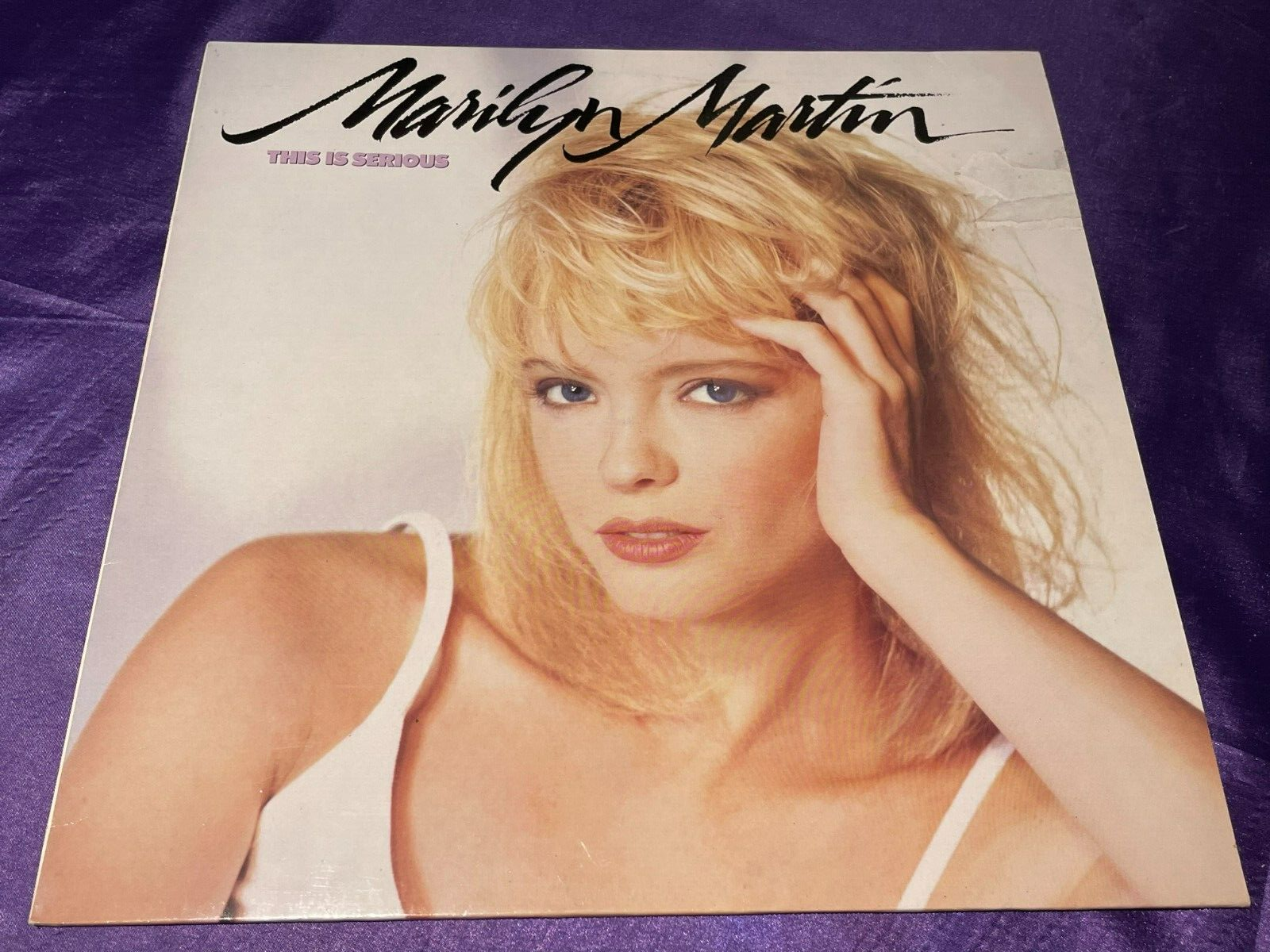 Marilyn Martin - This is Serious - Vinyl Record LP Album Promo - 1988 Atlantic