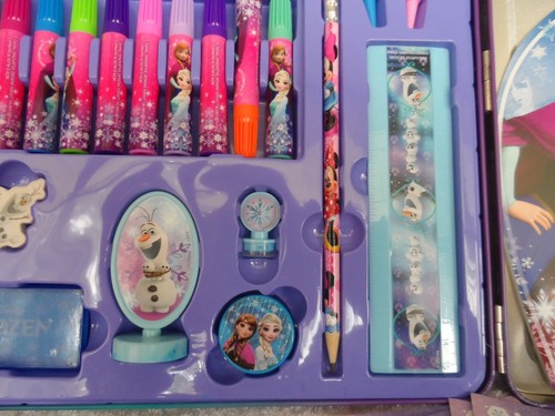 Disney Frozen - Art Tin Case with Accessories - 30 piece - Picture 7 of 12