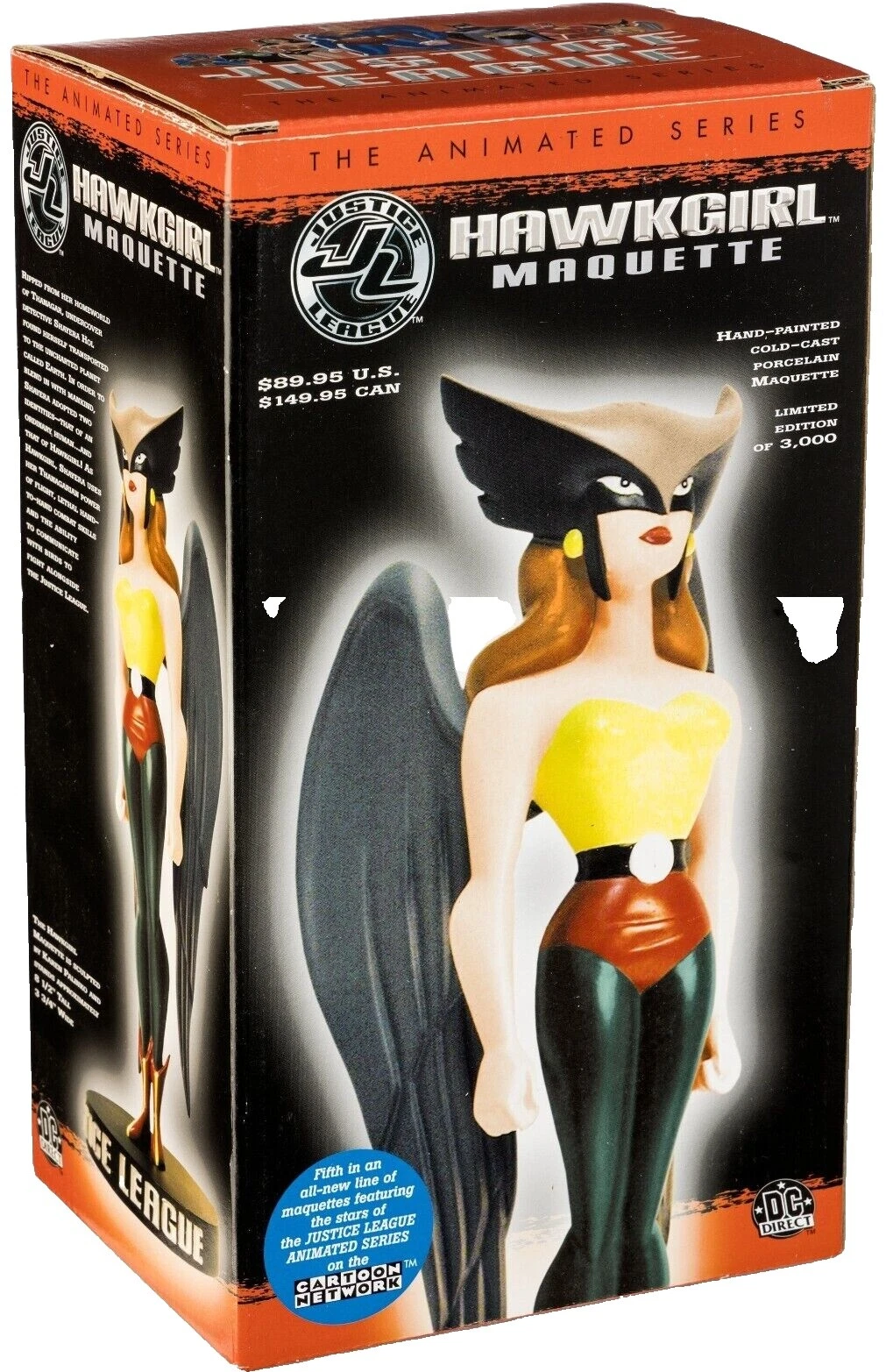 Figuras de acción DC Direct Chica Halcón y accesorios