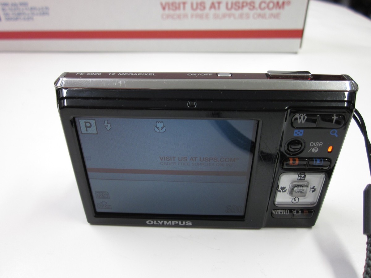 Olympus FE-5020 12.0MP Digital Camera - Read Description | eBay