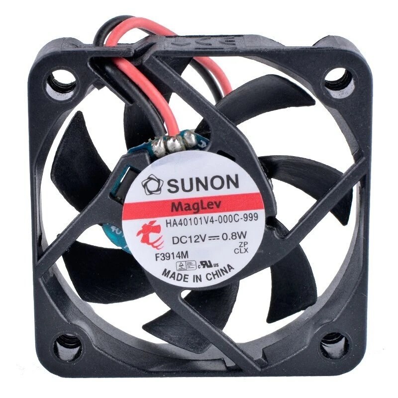 SUNON HA40101V4-000C-999 4cm 40x40x10mm 2pin 12V 0.8W Ultra-quiet cooling fan - Image 3 of 4