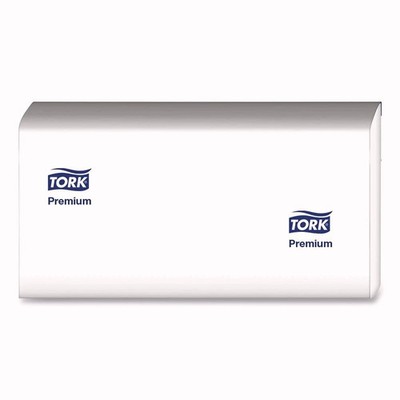 Tork 420580 Premium 9 x 9.5 1-Ply Multifold Towel - White (12/Carton) New