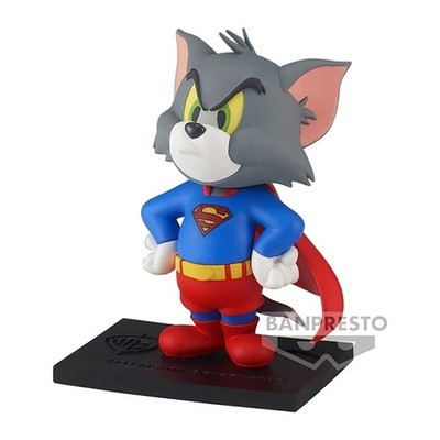 Banpresto - Tom And Jerry WB 100th Anniversary Tom as Superman B 8cm