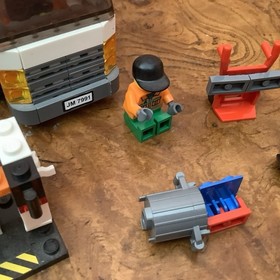 Lego 7991 City Recycle Truck Manuals Minifigure Partial Set With Booklet