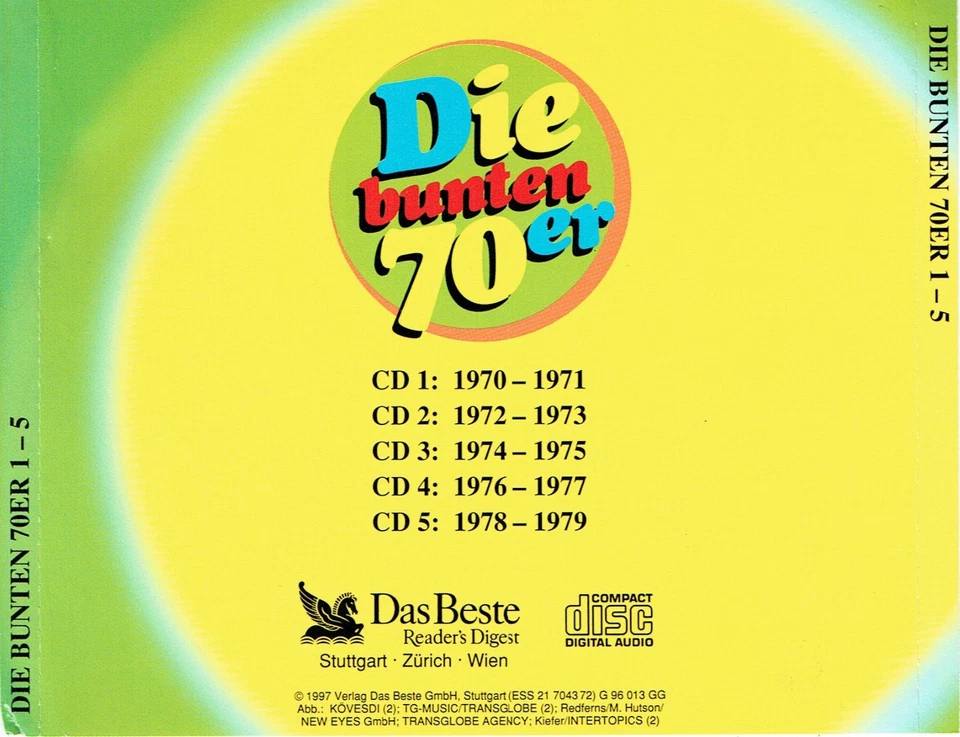 (5CDs) Die Bunten 70er - Luv, Mouth & MacNeal, Soulful Dynamics, The Sweet - Bild 2 von 4