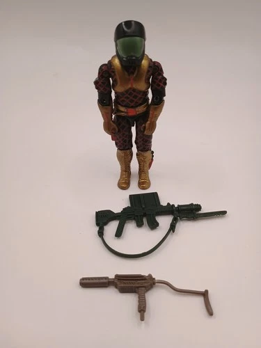 🔥2003 Gi Joe Cobra Python Patrol 3.75" Lampreys Figure v4