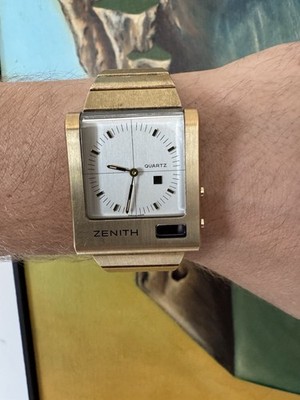 NOS Fully Serviced Vintage Zenith Future Time Command LED Ana-Digi