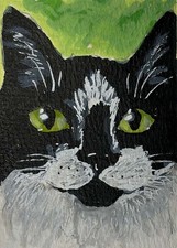 Aceo Gretchen Mixed Media Original Art
