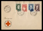 DR WHO 1949 FINLAND FDC RED CROSS SEMI POST PORTRAIT  R60016