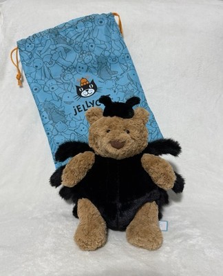 NEW Jellycat Bartholomew Bear 'Spider' - NWT Hard To Find Cute