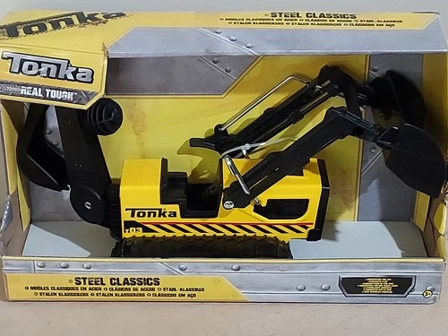 Tonka Real Tough Steel Classics Trencher/Backhoe, NIB, 92534 2019