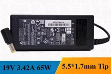 Genuine Delta 19V 3.42A 65W Laptop Charger 5.5 1.7mm Tip AC Adapter ADP-65JH HB