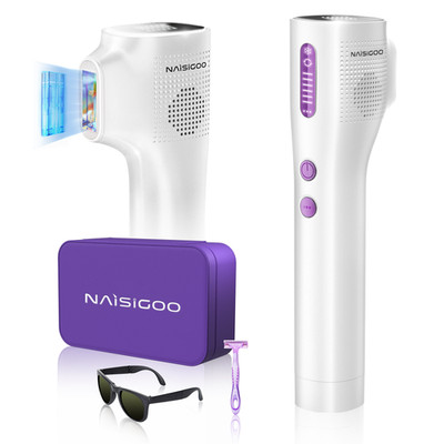 The Shiner Optimized 550nm IPL Hair Removal Tool for Face Painless & Smooth Skin