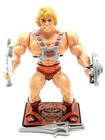 Mattel MOTU HE-MAN Vintage 1981 Complete | Taiwan | Display Stand | Clean