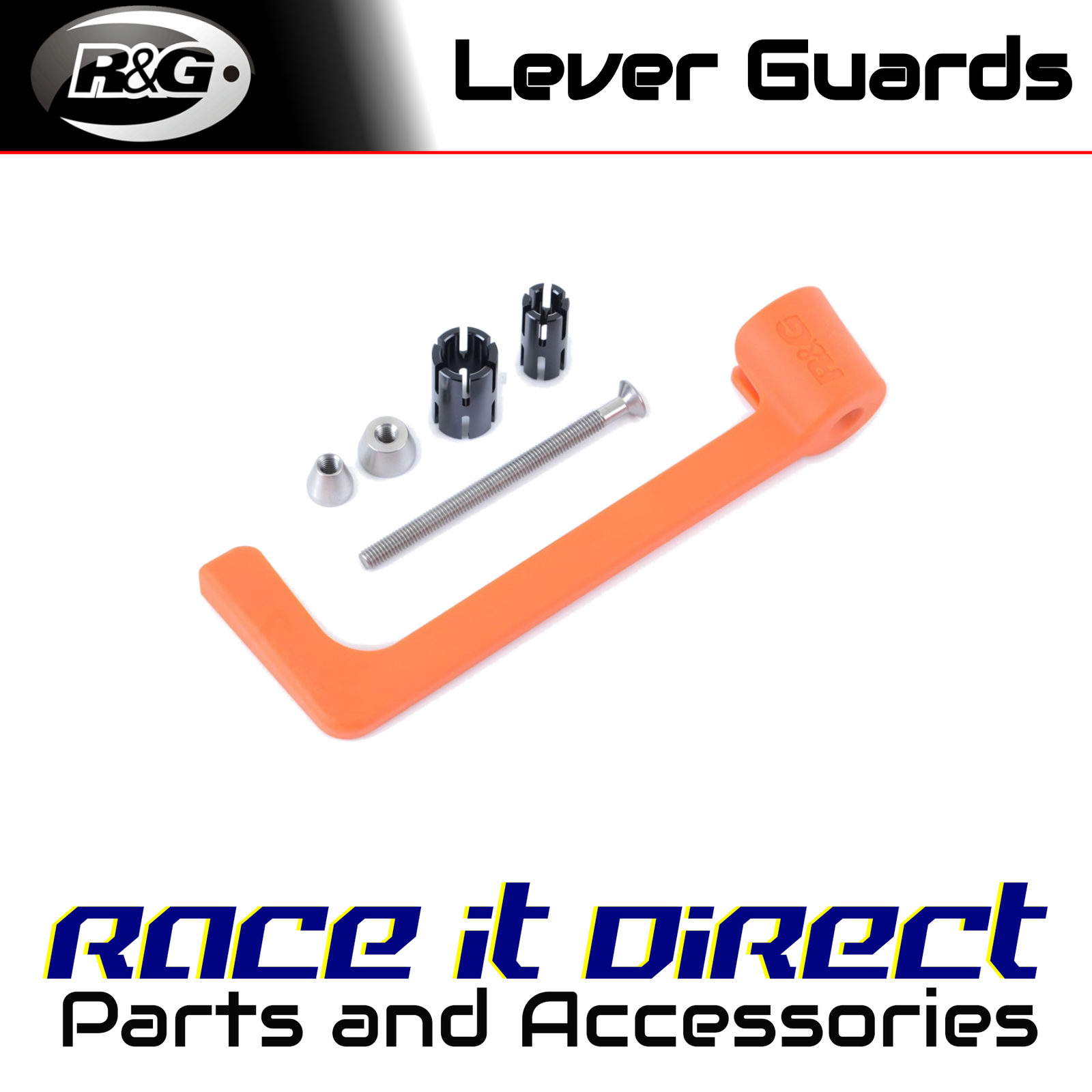 Lever Guards for Yamaha MT-09 (FZ-09) 2013-2020 Red R&G