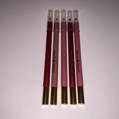 Lot of 5 Schwan STABILO No Transfer Lipliner Pencils Red Pink Nude