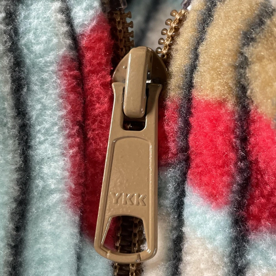 Columbia Fleece Jacket Mens 5XL Tall Full Zip Aztec Southwestern Pattern - Image 2 of 4