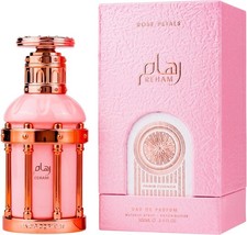 Reham Rose Petals Unisex Eau de Parfum - Paris Corner, 100 ML, Rich Scent Notes
