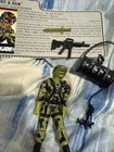 Vintage GI Joe Hit & Run Action Figure Complete w Full Card Back 1988