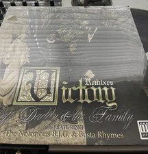 Notorious BIG & Busta Rhymes – Victory 1998 Press 12" In Pic Cover SEALED MINT