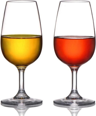 #ad Michley Unbreakable Stemmed Wine Glasses 100% Tritan Plastic Snifter Glasses $19.95