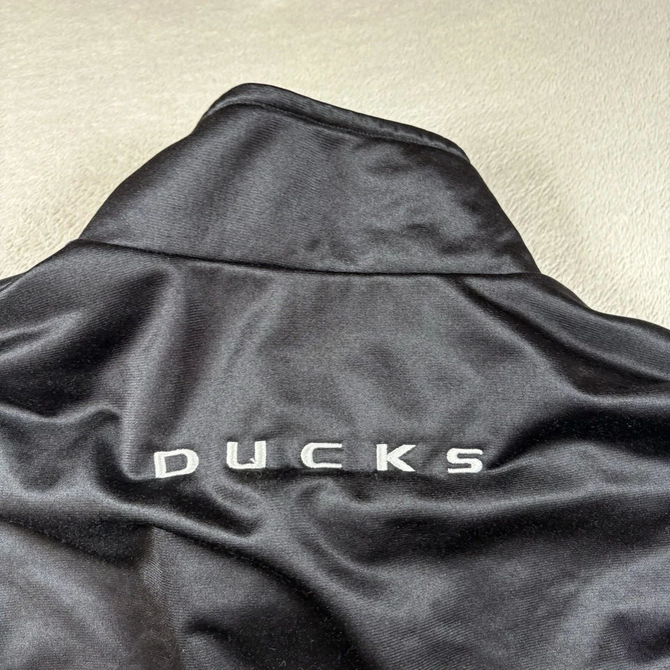 Nike Oregon DUCKS Basketball Team Issued Player Jacket Men’s Size 3XL Black - Image 3 of 4