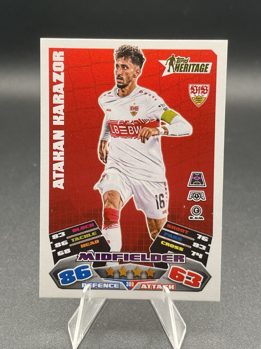 Atakan Karazor Heritage Topps Match Attax 2025/2026 Stuttgart 25