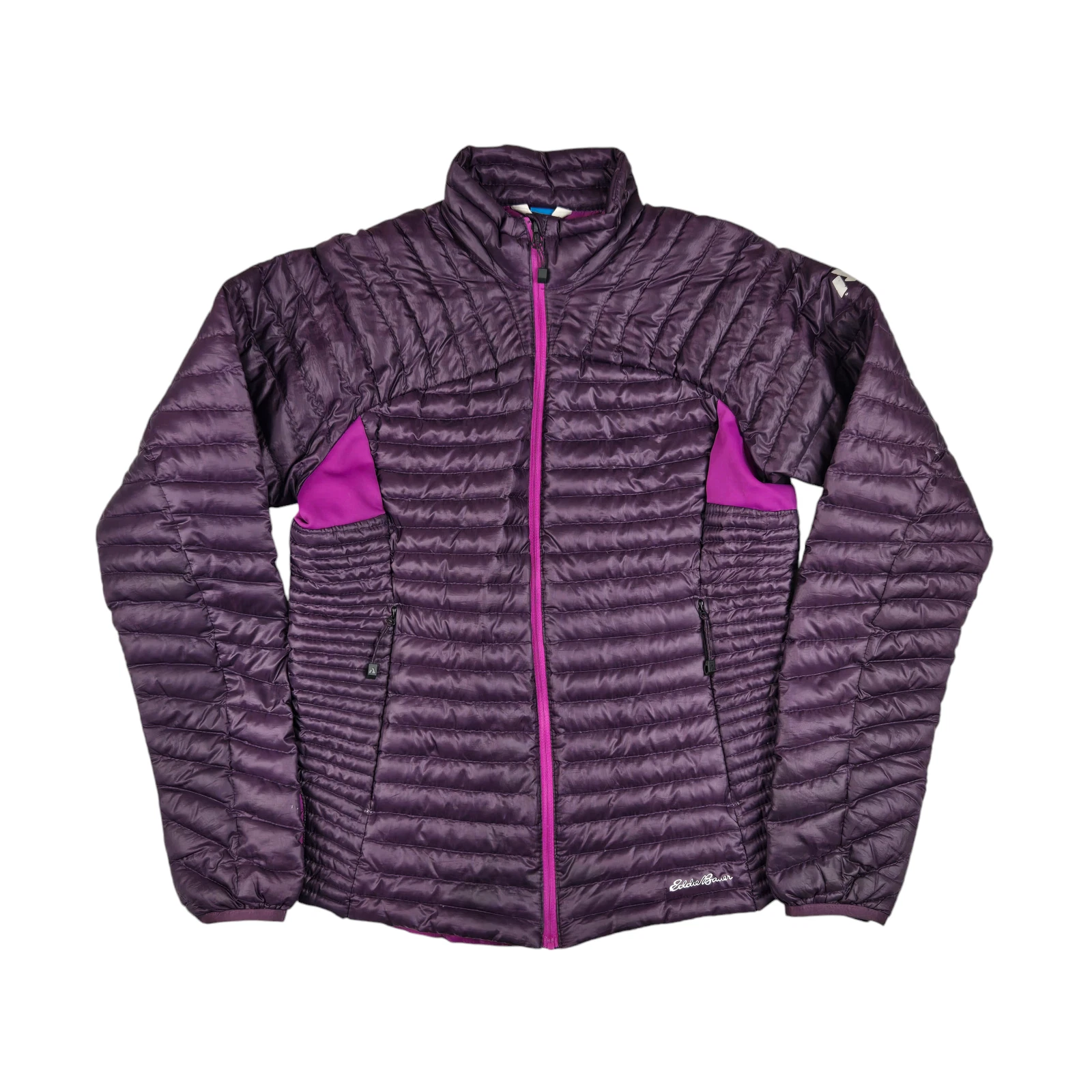 Eddie Bauer First Ascent Storm Down Puffer Jacket Size Small 800 Purple