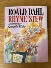 Rhyme Stew Roald Dahl & Quentin Blake Jonathan Cape First Edition NF