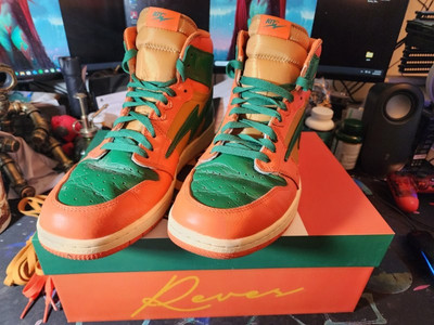 Kool Kiy House Of pain 85 High Mens Size:13 Citrus Orange Discontinued