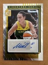 2025 Donruss WNBA Nika Muhl Signature Series LAVA Auto #SS-NM Seattle Storm 