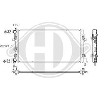 KüHler MotorküHlung Diederichs DCM3011 Diederichs Climate FüR Audi Seat Skoda VW