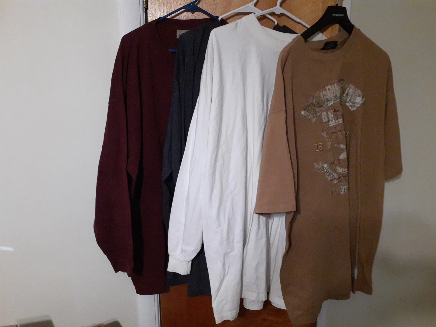 Bundled Plus Sizes 4X &5X Casual Shirts Long and Shortsleeves wear as unisex