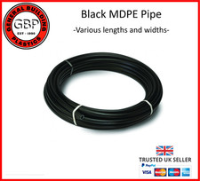 MDPE Pipe multiple lengths and widths for underground water supply