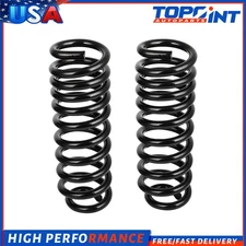 Set of 2 For Ford F-150/250 80-96 Bronco E-100/150 Econoline Front Coil Springs