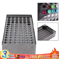 78-Holes Tattoo Ink Rack Wall Mounted Ink Bottle Display Holder Stand Organizer