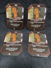 Dee, Dradis Operator - Base Set - Battlestar Galactica CCG Four Cards