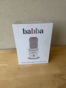 Babba Portable Electric Baby Bottle Warmer and cooler White/Gray 