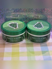 Bath Body Works Vanilla Bean Noel Moisturizing Body Butter Set of 2 NEW Rare