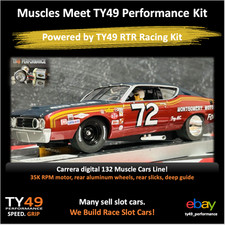 Ready To Run Carrera Digi 132 31058 Torino Ford Powered by Pro TY49 Racing Kit
